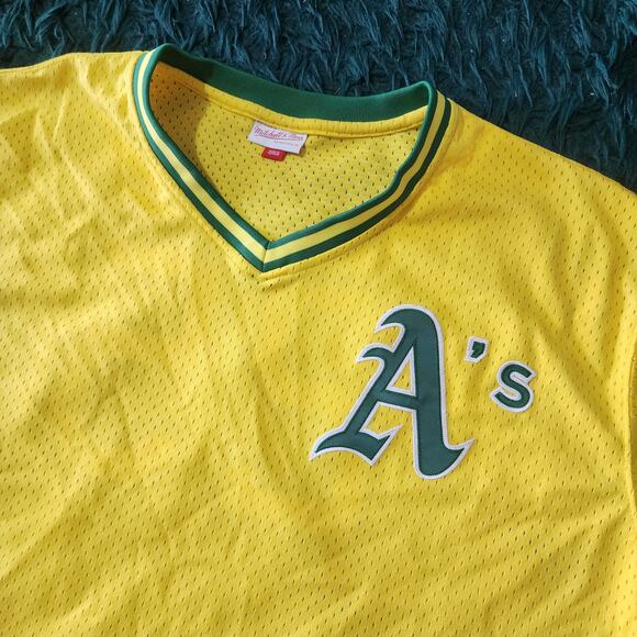 Mitchell & Ness Oakland Athletics #25 Cooperstown Authentic Collection Jersey - Picture 3 of 7